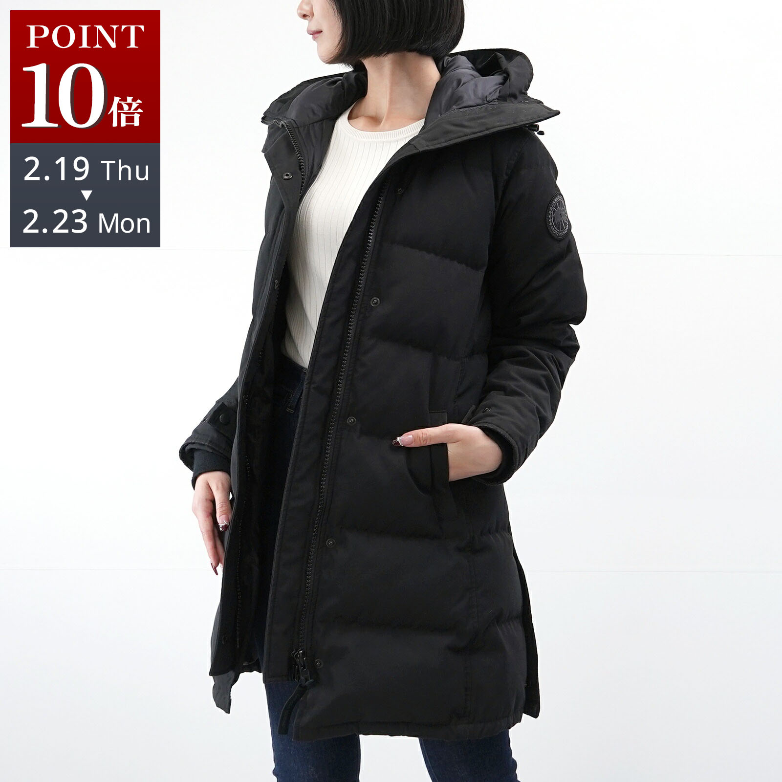 楽天市場】CANADA GOOSE カナダグース ダウンジャケット BRONTE PARKA