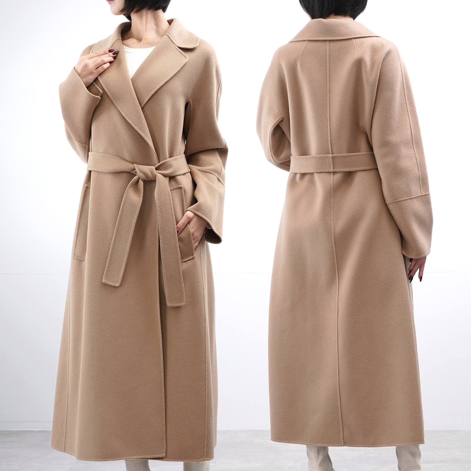 新作　定価23万円　MaxMara マックスマーラ　　CLES カシミヤ コート 新作 定価23万円 MaxMara マックスマーラ CLES カシミヤ コート 【公式