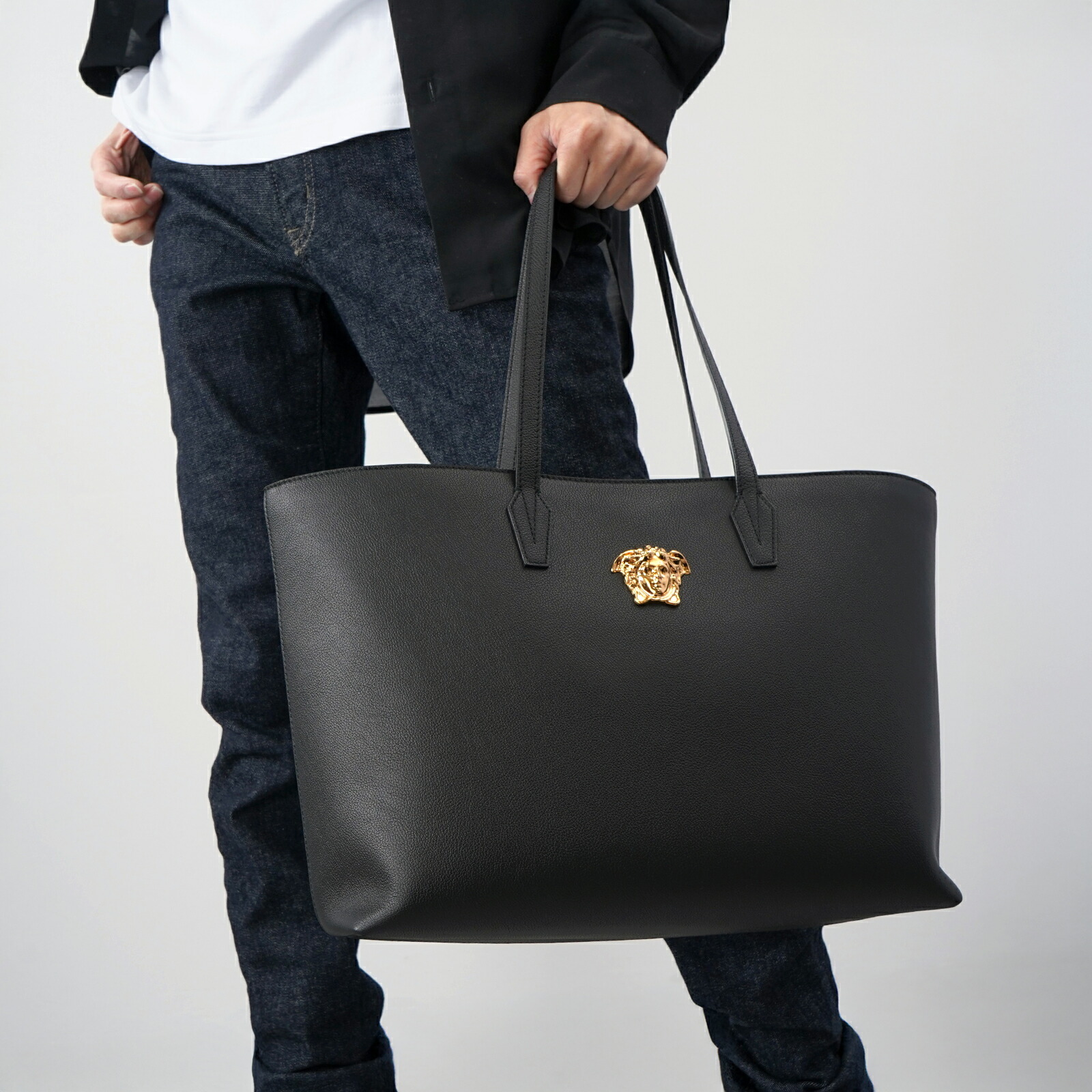 楽天市場】ヴェルサーチ バッグ レディース VERSACE トート