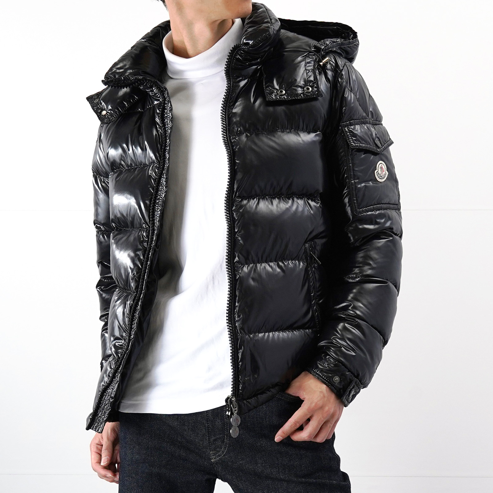 楽天市場】美品 モンクレール × ルイスレザー × フラグメント