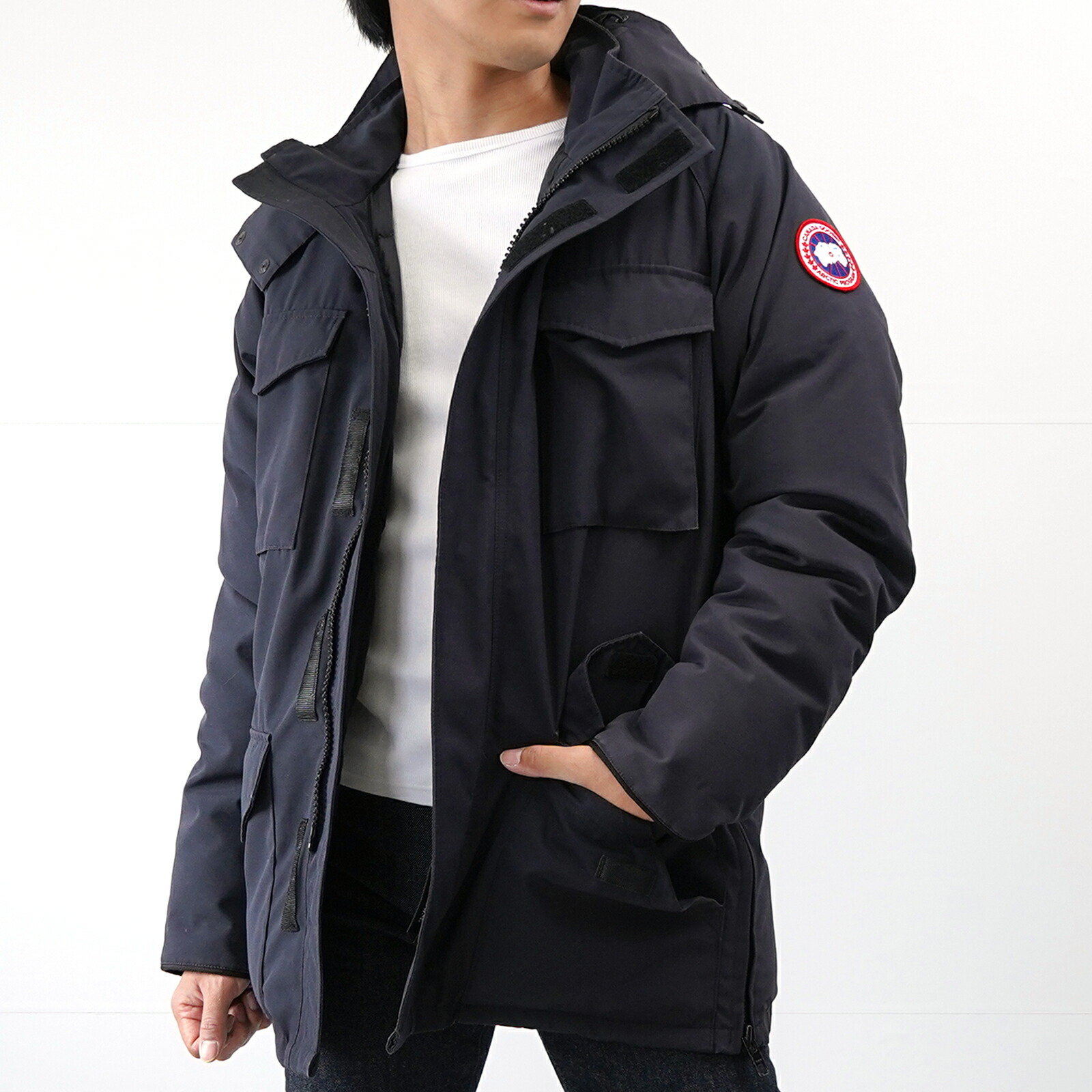 楽天市場】CANADA GOOSE【カナダグース】 国内正規 3336JM フード取可