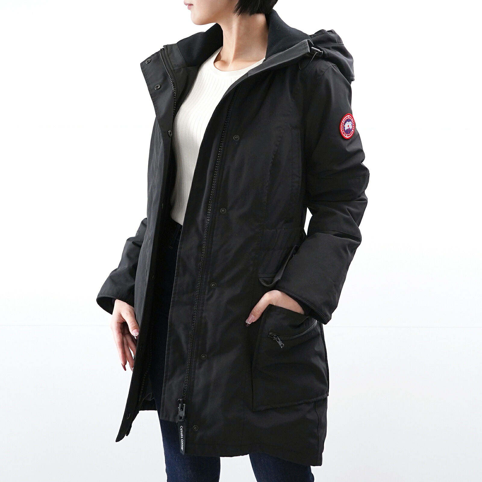   BRONTE PARKA ブラック ダウンジャケット ブロンテ パーカ(2603WJ)｜カナダグース (CANADA GOOSE) 日本公式サイト