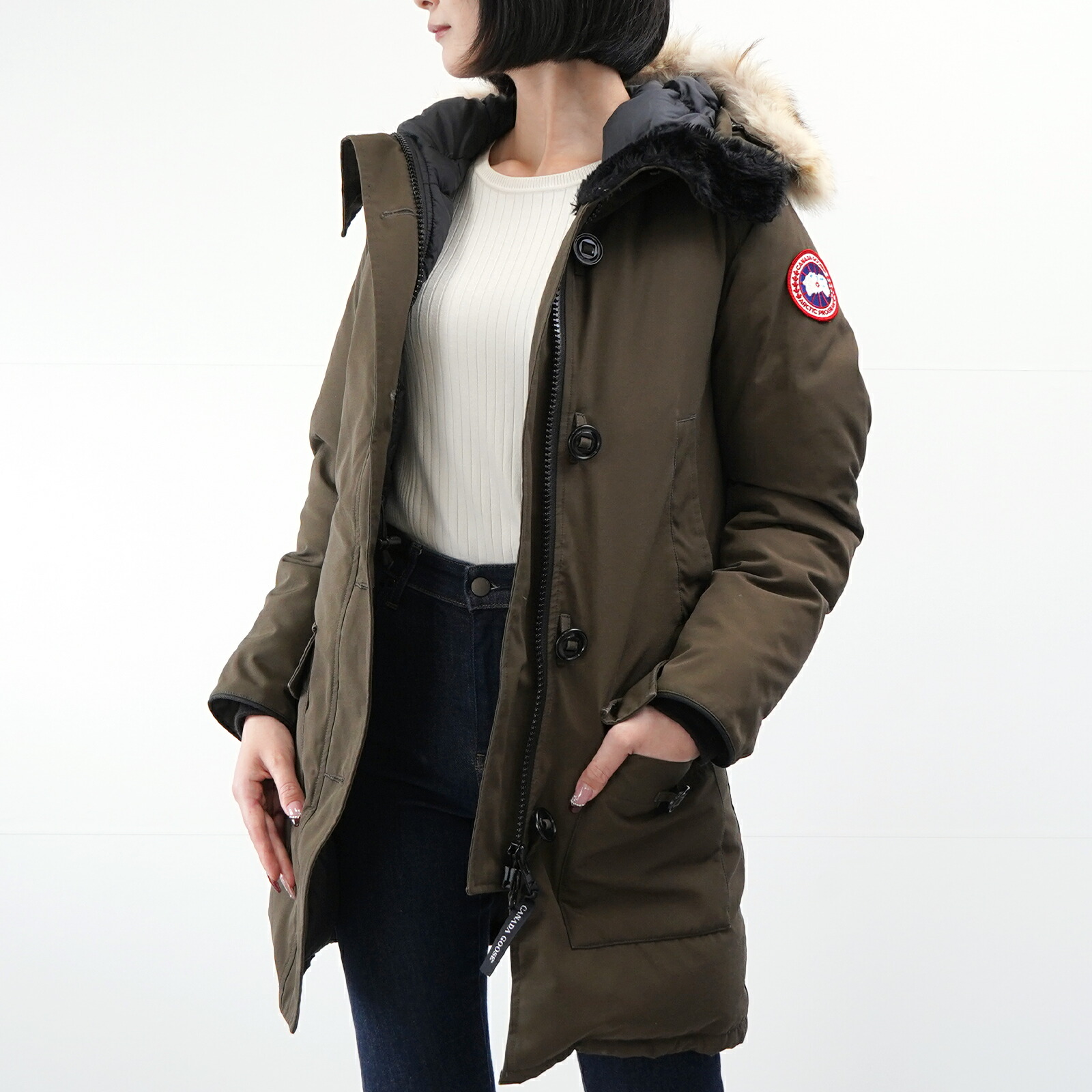 楽天市場】CANADA GOOSE カナダグース ダウンジャケット BRONTE PARKA