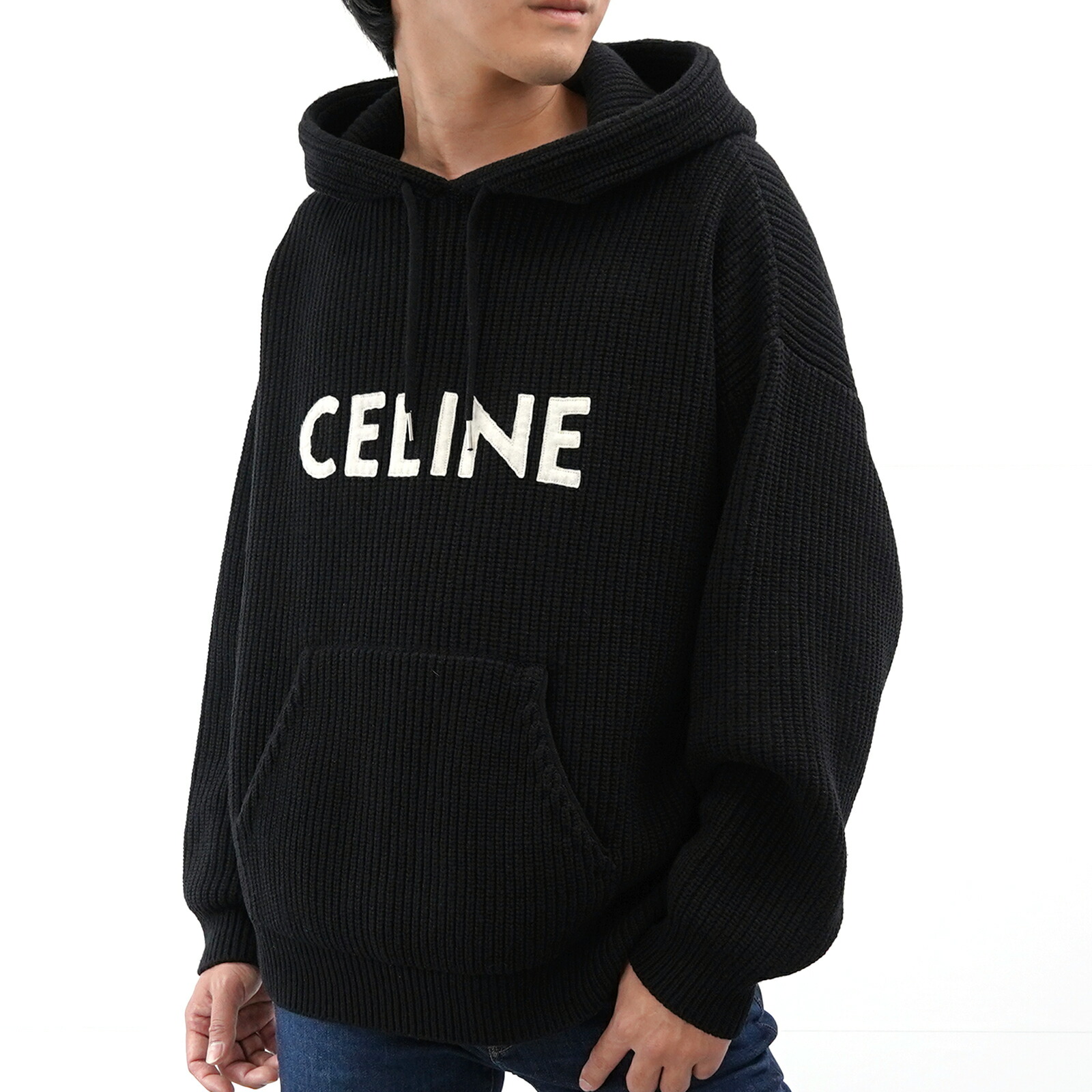 楽天市場】CELINE セリーヌ ニット サイズ:XL 22AW ボクシー セーター