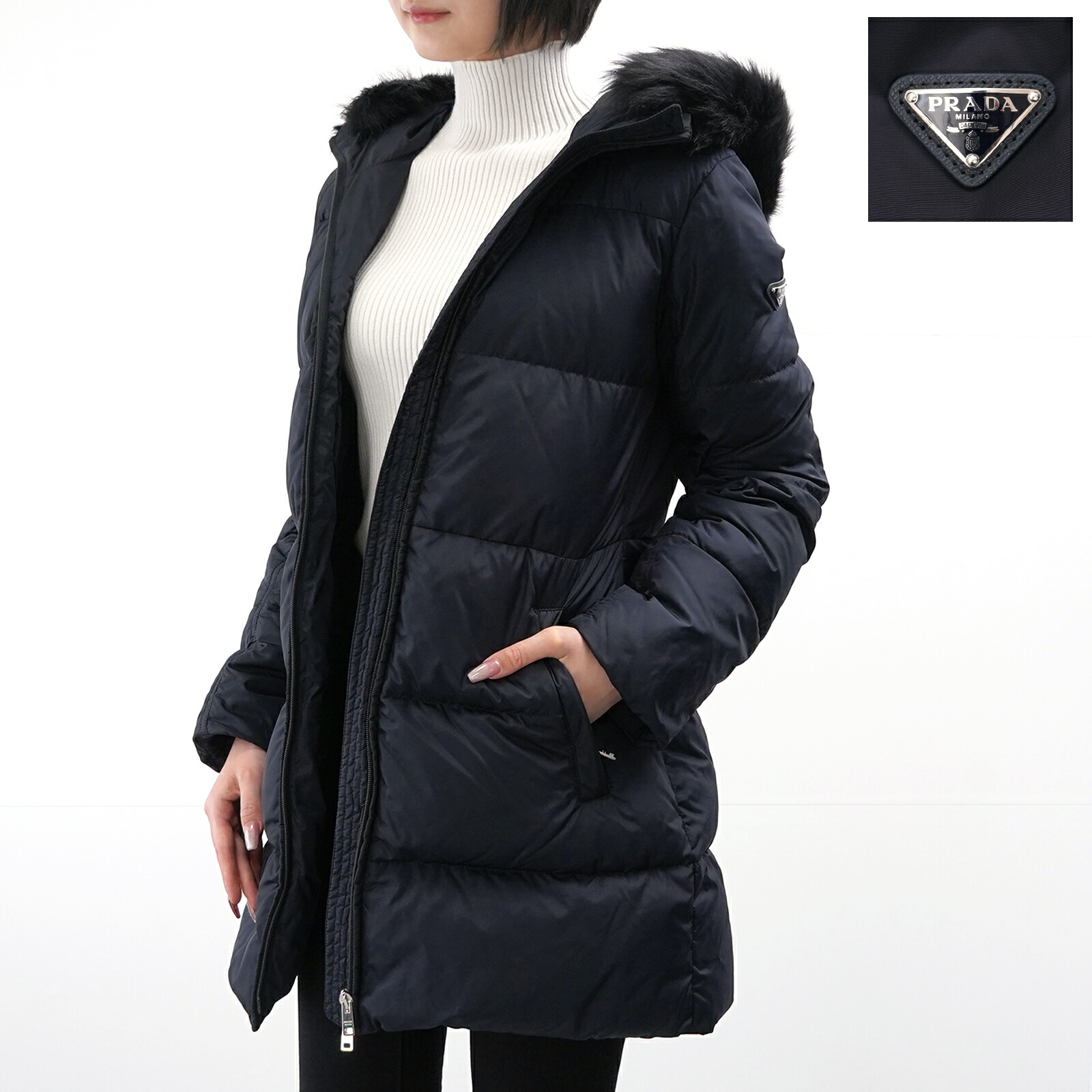 楽天市場】PRADA プラダ ダウンジャケット 29B408 11C9 レディース Re