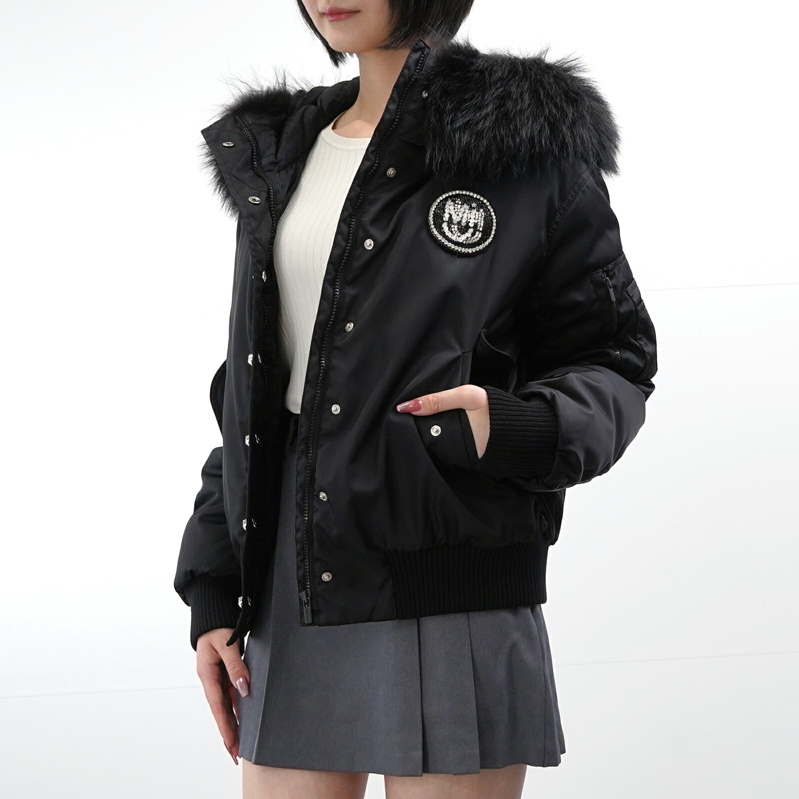 楽天市場】MIUMIU ミュウミュウ ダウンジャケット ML957 13FT