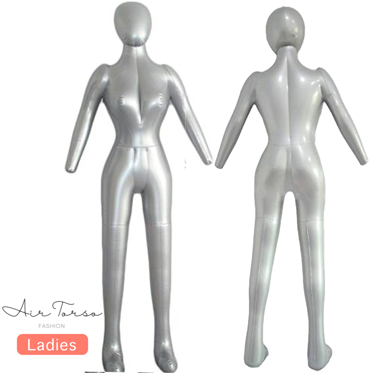 楽天市場】エアートルソー 女性 ビニール マネキン 空気 式 折りたたみ