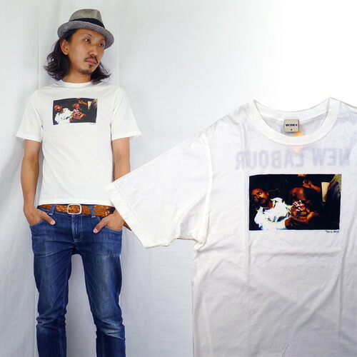 VENICE ベネチア 写真絵グラフ記録Ｔシャツ「NEW LABOUR」