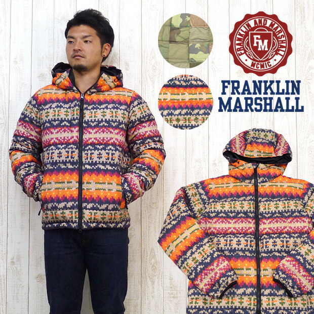 FRANKLIN MARSHALL 迷彩柄フードジャケット fm6501b.jpg