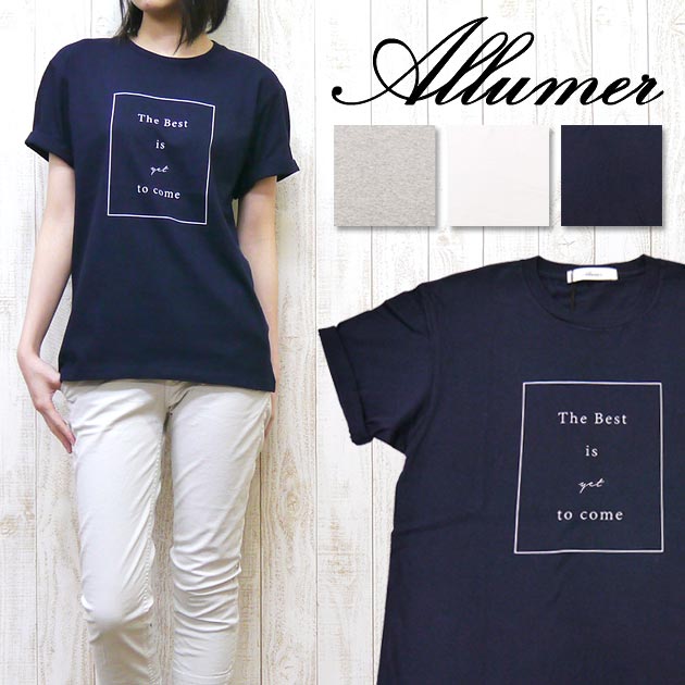 nrab BARNS プリント Tシャツ 半袖 コットン レディース nb-3716 BARNS OUTFITTERS nrab プリント Tシャツ 半袖 コットン