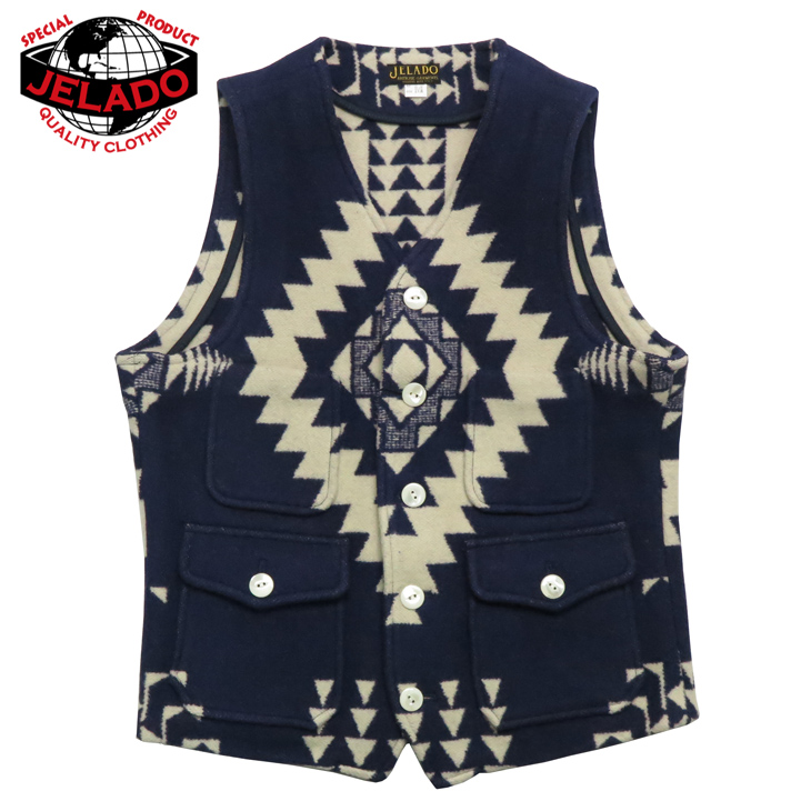 非売品 JELADO ジェラード Salem Vest Old Navy ウールブランケット