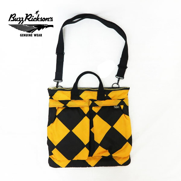 バズリクソンズ Buzz Rickson's ヘルメットバッグ LINE CREWMAN HELMET BAG BR02860