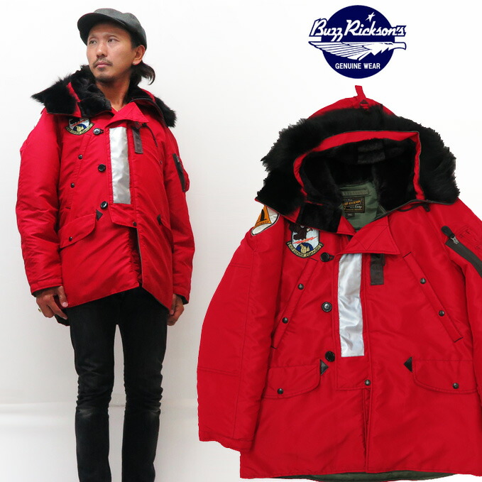 楽天市場】バズリクソンズ Buzz Rickson's RED MA-1 Type