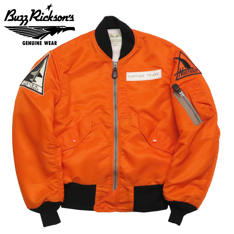 BUZZ RICKSON'S【M】N-2B フライトジャケット 短丈 アウター 楽天市場】Buzz Rickson's レッドL-2Bスコーピオンフライト