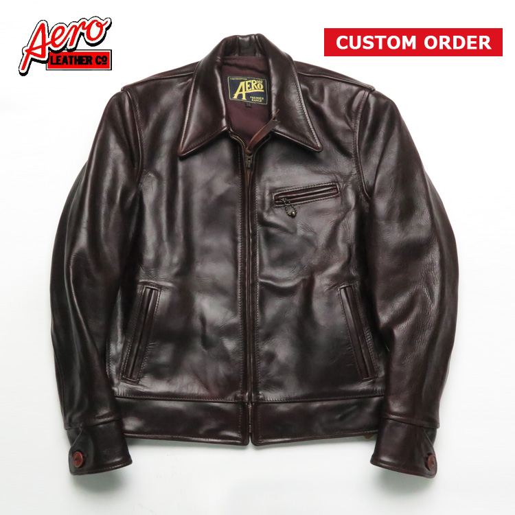 楽天市場】エアロレザー AERO LEATHER ライダースジャケット