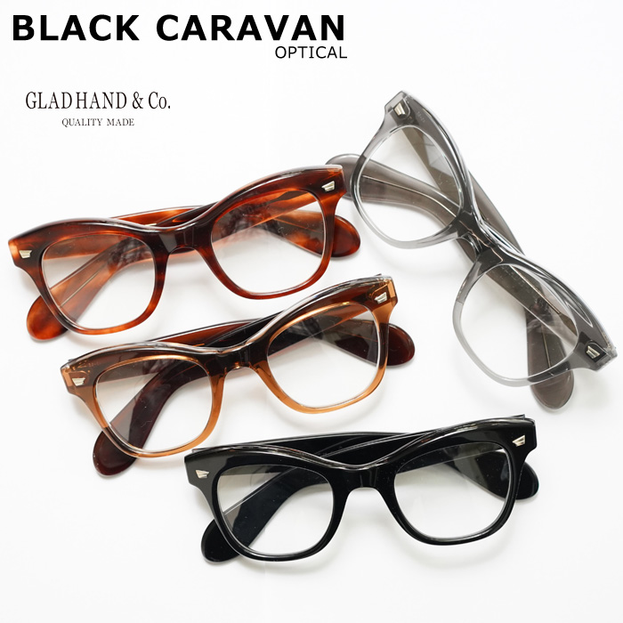 【楽天市場】GLAD HAND × BLACK CARAVAN サングラス SISSY #001 セルロイド 眼鏡 グラッドハンド ブラック