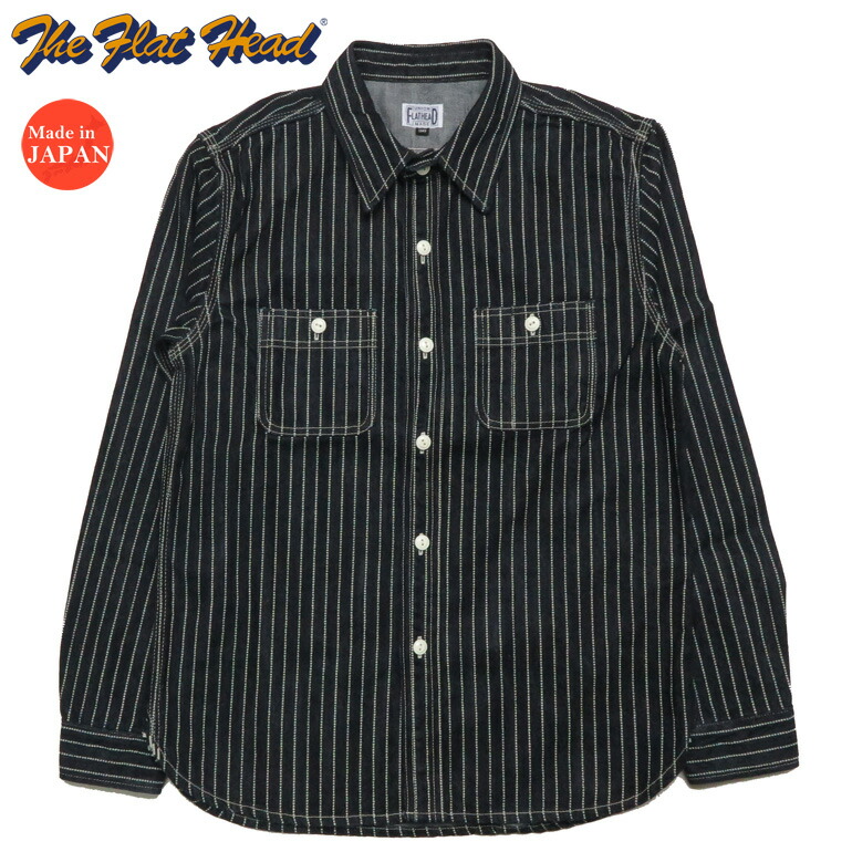 楽天市場】フラットヘッド THE FLAT HEAD 長袖 10oz デニム