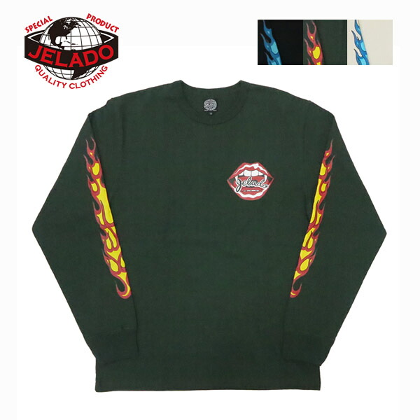 JELADO ジェラード フレームスリーブ 長袖 Tシャツ ロンT AB13233