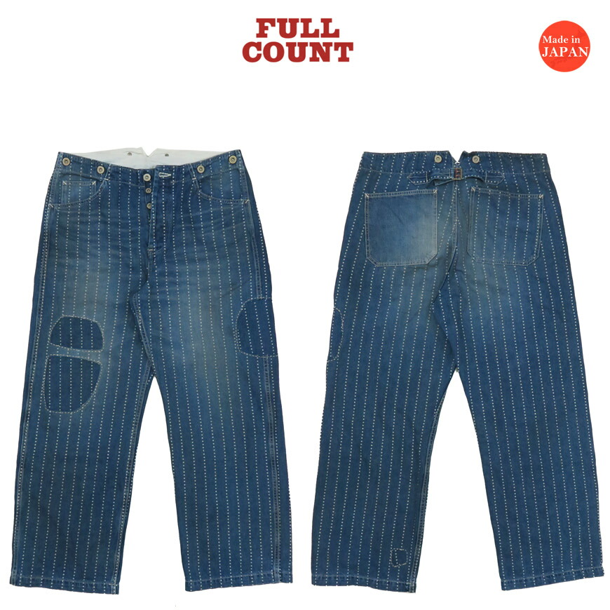 楽天市場】FULLCOUNT フルカウント ワークパンツ ウォバッシュ スター