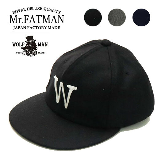 Mr.FATMAN ミスターファットマン Wolfman ウルフマン BB ウール キャップ CAP 5213016|アースマーケット