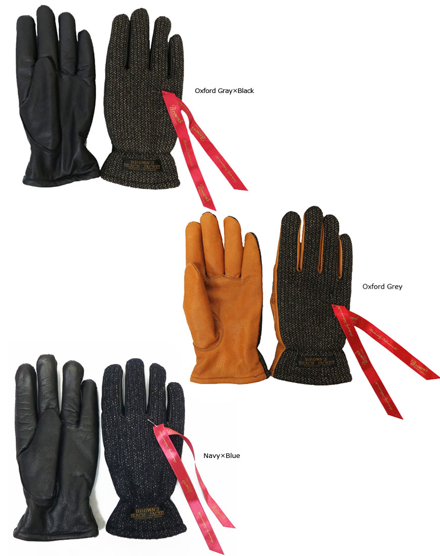 Brown S Beach ブラウンズビーチ レザー ビーチクロス グローブ 手袋 牛革 ボア j10 013 Fullcount フルカウント Mpgbooks Com