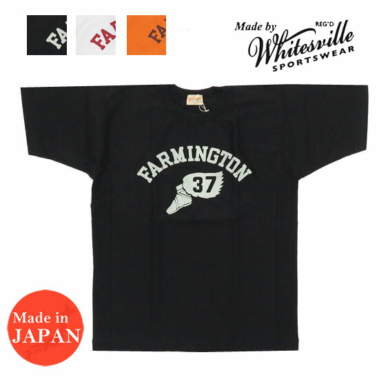 楽天市場】WHITES VILLE ホワイツビル 半袖 リンガー Tシャツ プリント