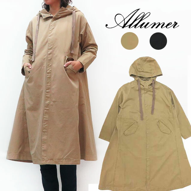 Allumer アリュメール　コート Allumer アリュメール チェックシャツ ビッグ シャツ コート