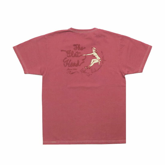 滑っこい頭顱 THE FLAT HEAD 半袖 Ｔシャツ 刷り上げる SINCE1996 THC続きもの FN-THC-030