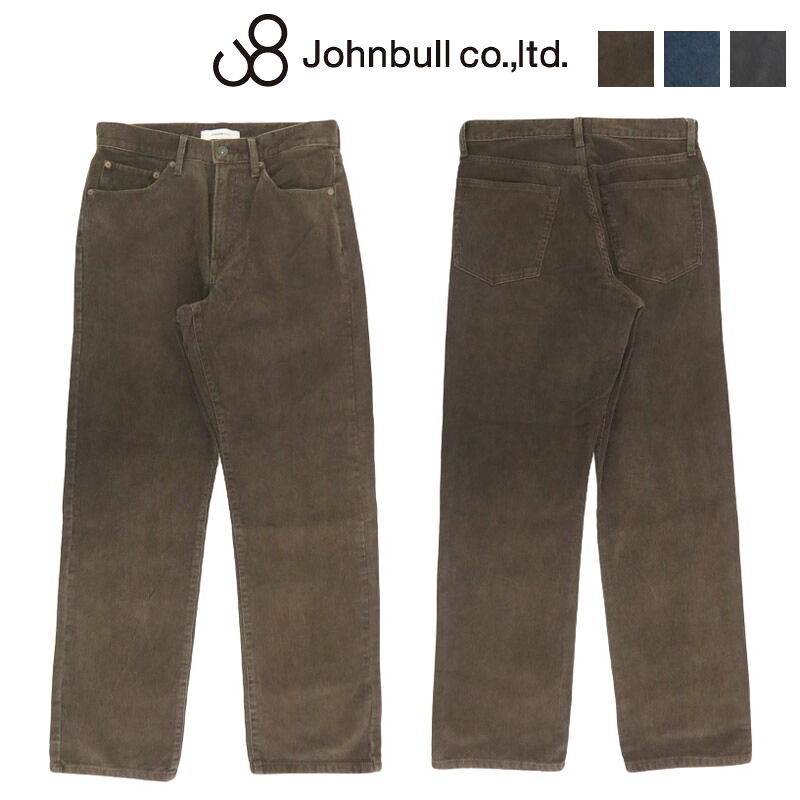 ジョンブル JOHNBULL コーデュロイストレートパンツ JM254P05