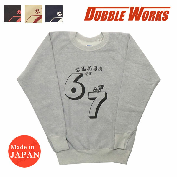 楽天市場】ダブルワークス DUBBLE WORKS 長袖 プリント Ｔシャツ