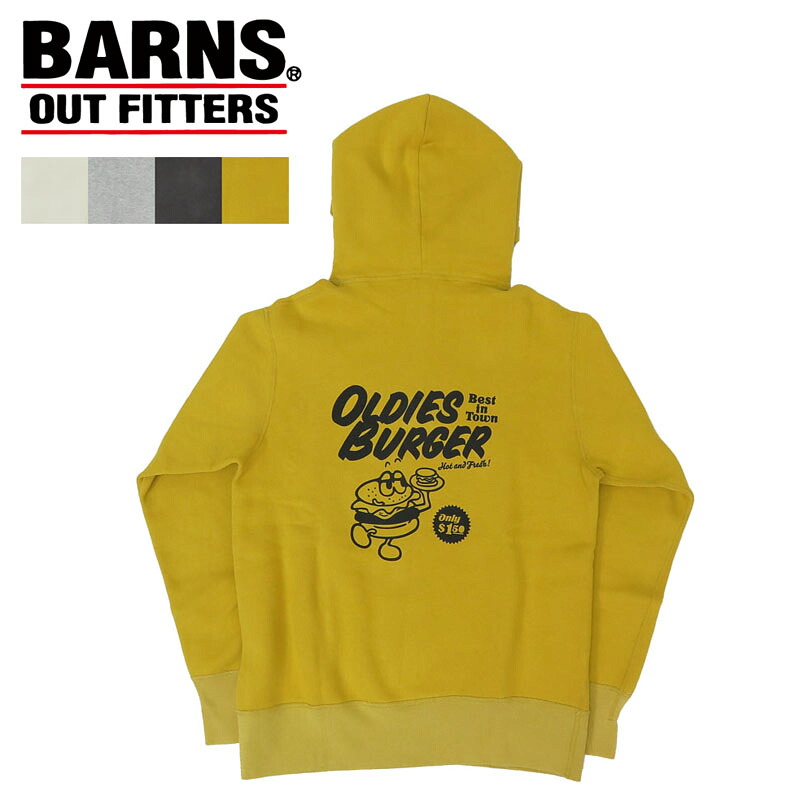 ジョージバーンズ BARNS 長袖 COZUN ティーシャツ 汗水 パーカー 刷り上げる \