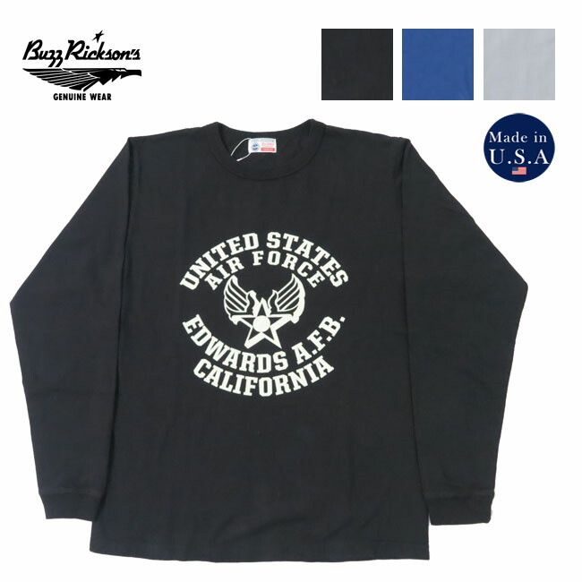 バズリクソンズ BUZZ RICKSON\'S 長袖 Tシャツ プリント \\\