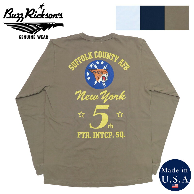 3T7646/バズリクソンズ US AIR FORCE サーマルTシャツ BUZZ RICKSON'S