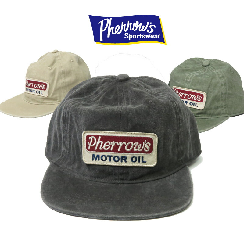 楽天市場】○フェローズ PHERROW'S Sロゴ ウールブレンドキャップ 24W