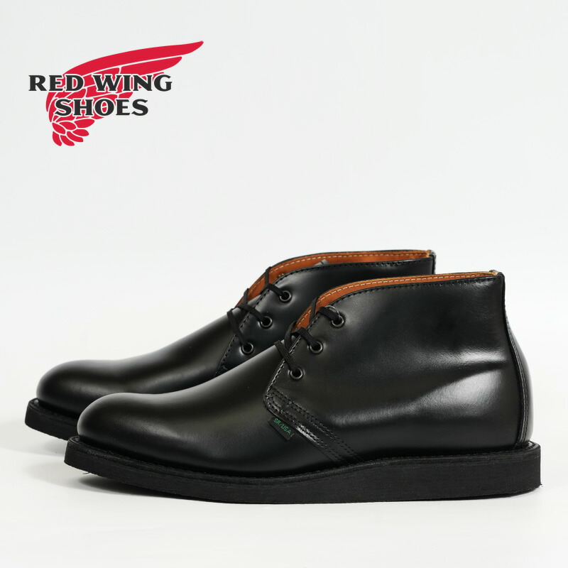 REDWING レッドウィング ポストマン チャッカ ブーツ POSTMAN CHUKKA BLACK Style No.9196 【2026年春夏新作】