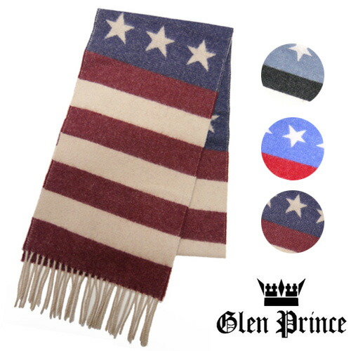 楽天市場】GLEN PRINCE グレンプリンス レオパード マフラー ウール