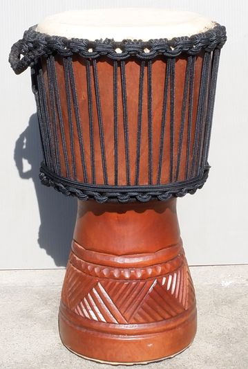楽天市場】【送料無料】マホガニー木製ジャンベ（ジェンベ）☆木彫りS