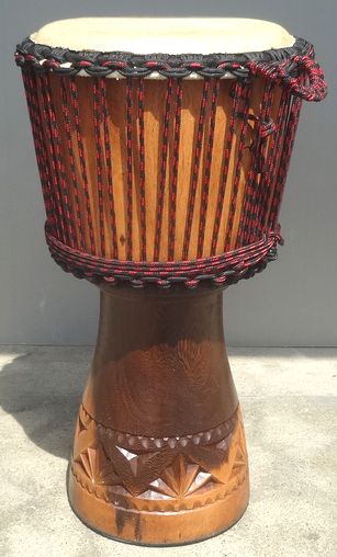 楽天市場】【送料無料】硬質胴材ジャンベ（ジェンベ）L2《H.61cm〜No