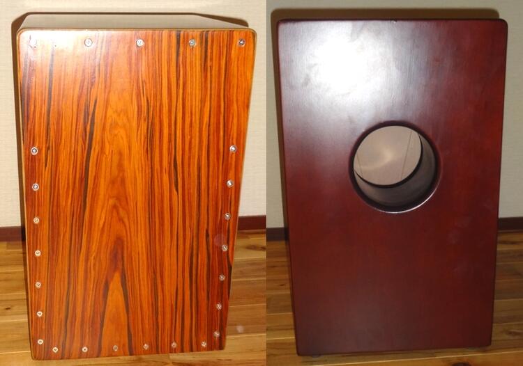ＤＦカホン～バスホールモデル～《ケース付》 〈ラテン パーカッション 箱ドラム Cajon〉