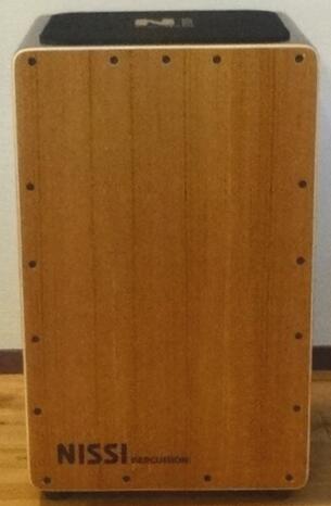 ＮＩＳＳＩカホン～チークモデル～（上質ケース付） 〈ラテン パーカッション 箱ドラム Cajon〉