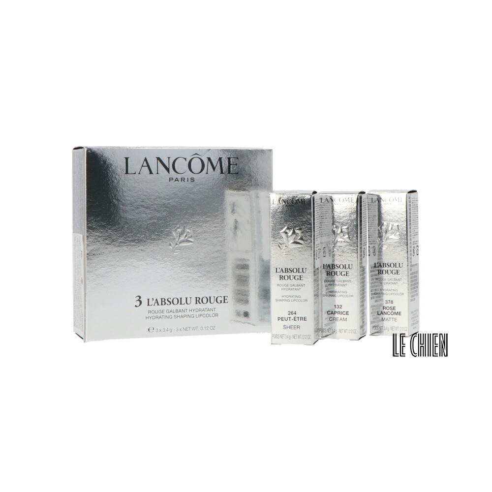 全国宅配無料 並行輸入品 Lancome ランコム ラプソリュルージュ トリオセット リップグロス 口紅 メイクアップ 264 378 132 32533558 Le Chien 楽天カード分割 Www Faan Gov Ng