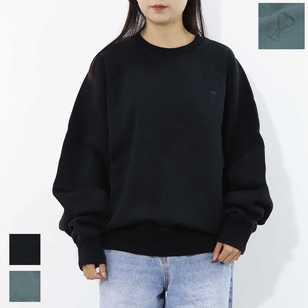楽天市場】AMI Paris スウェット アミ パリス Black Ami de Coeur