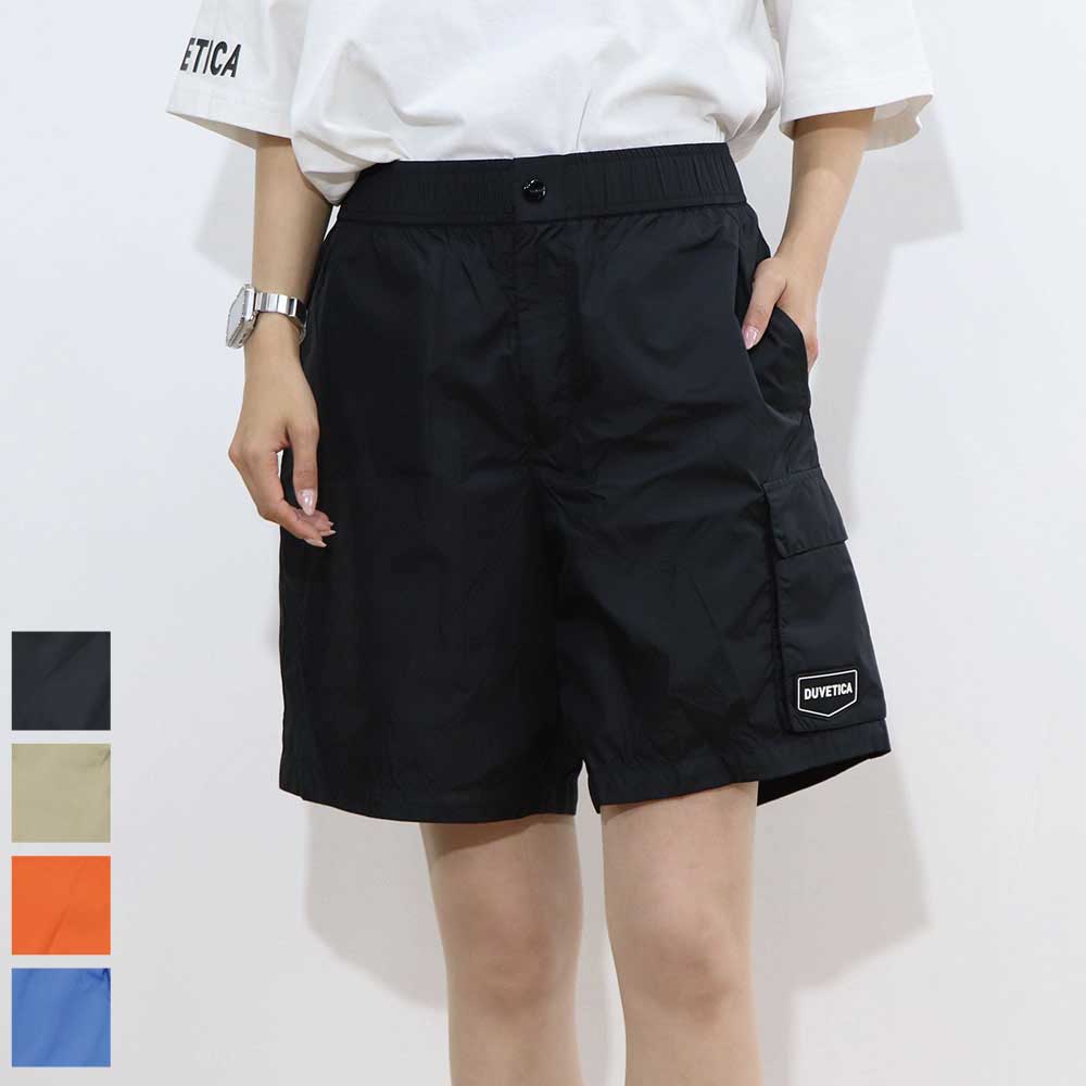 【新品】デュベティカ DUVETICA ボトムス ショートパンツ メンズ ブルー オレンジ ベージュ ブラック ポリアミド ハーフパンツ ロゴ シンプル VUSP42131 13,494円