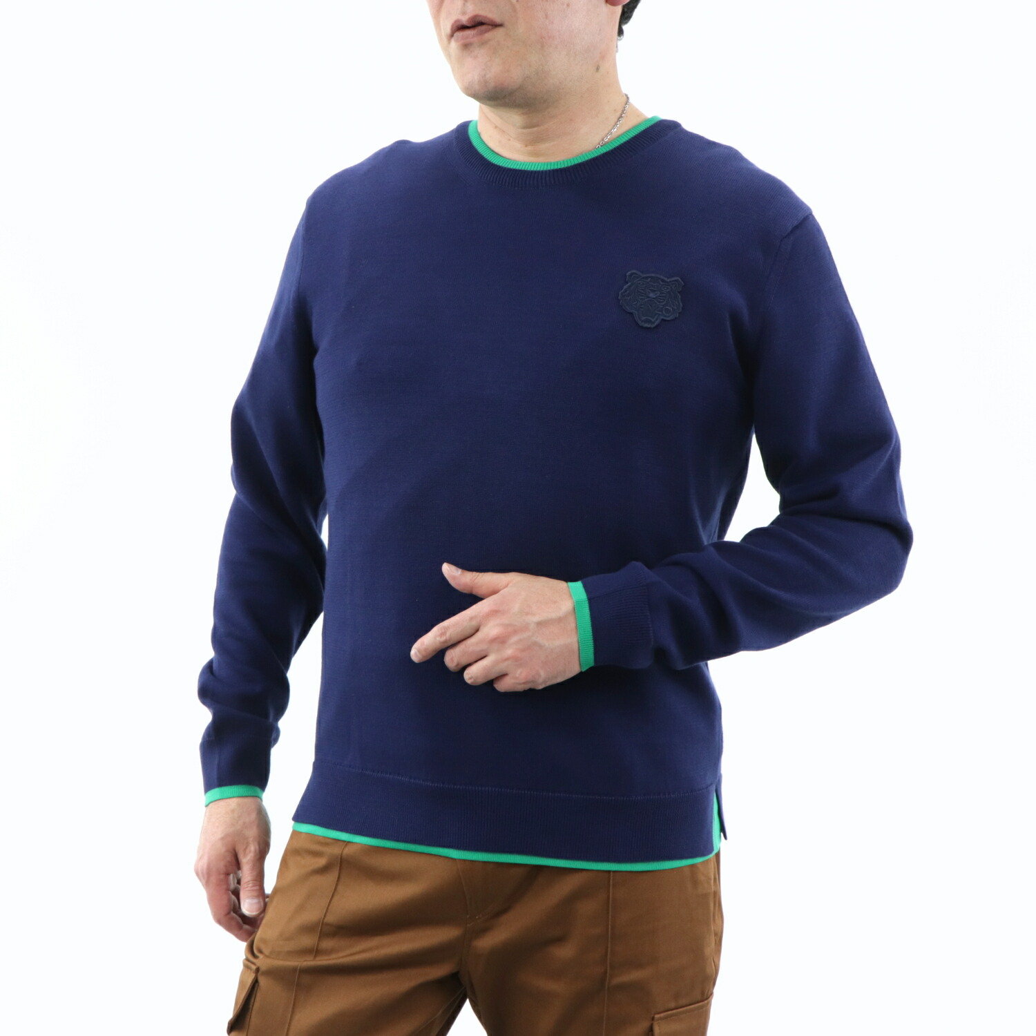 楽天市場】KENZO ケンゾー モノグラム ニット セーター メンズ