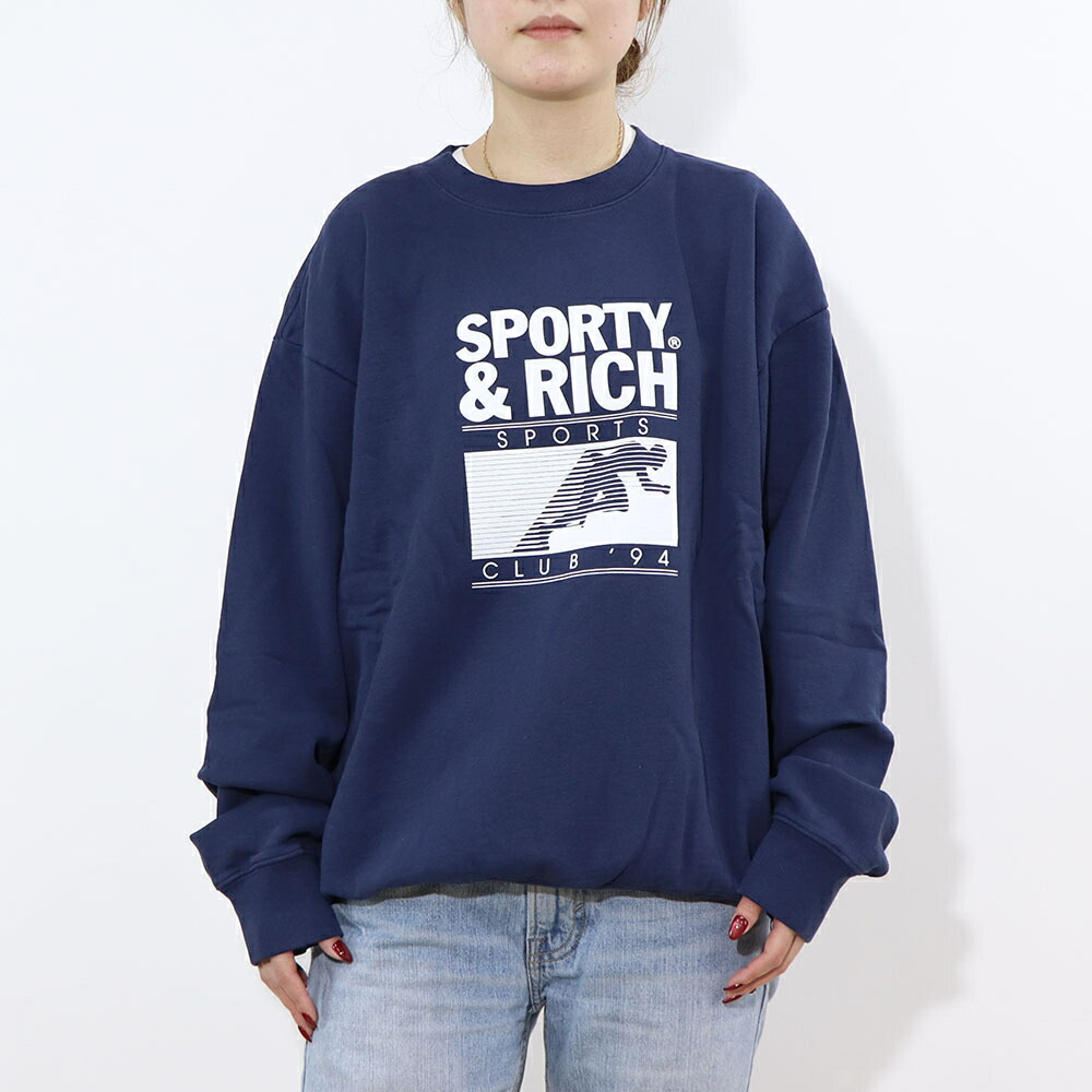 楽天市場】SPORTY＆RICH スポーティアンドリッチ トレーナー CR885