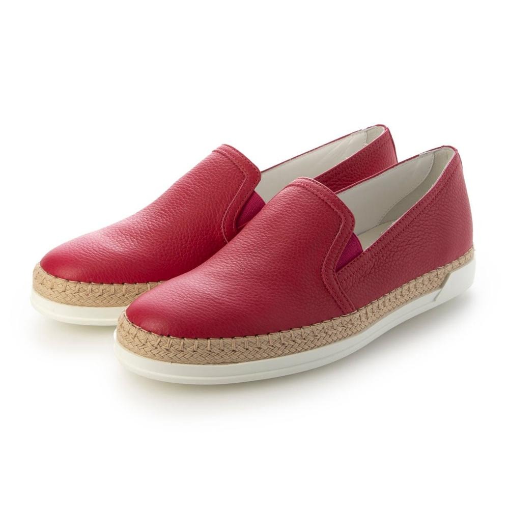 TOD’S スリッポン エスパドリーユ ピンク スエード 新品 トッズ スエード スリッポン エスパドリーユ ピンク 39 1/2