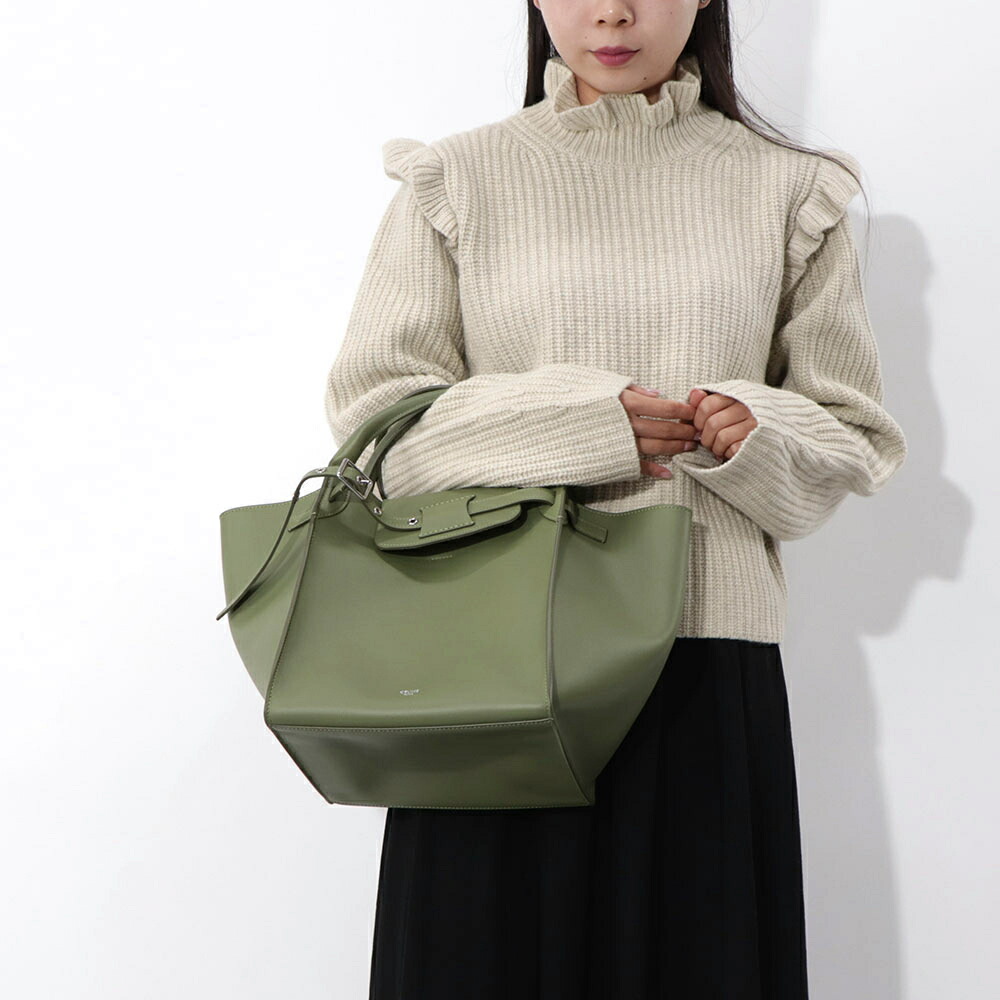 3407 CELINE セリーヌ オール　レザー　トートバッグ　ボストンバッグ CELINEセリーヌ/パイソン型押しレザー/ラムスキン/ホリゾンタル