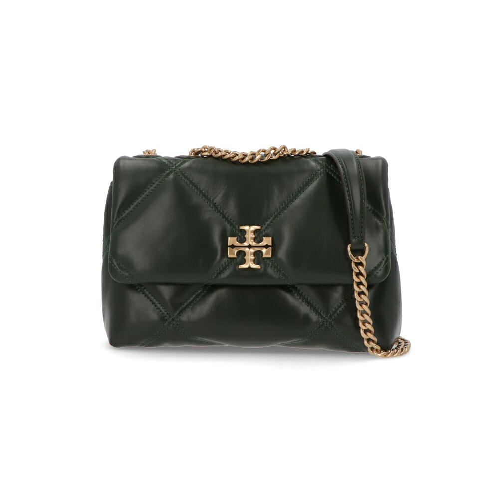 【新品】トリー バーチ Tory Burch バッグ ショルダーバッグ レディース キラ ダイヤモンドキルト コンバーチブル ディープグリーン マトラッセレザー キルティング チェーンバッグ クロスボディバッグ 158440