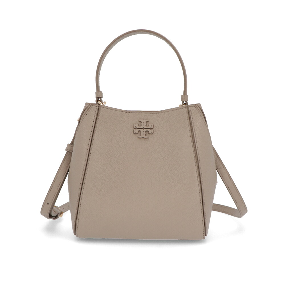 【新品】トリー バーチ Tory Burch バッグ ハンドバッグ レディース MCGRAW モカベージュ ペブルドレザー クロスボディバッグ 2WAY ミニバッグ 158500