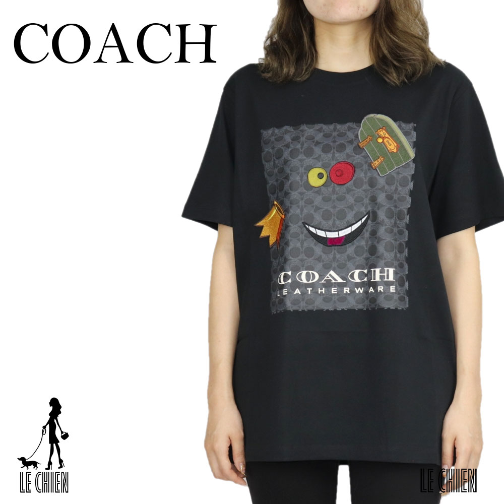 じつは安値反抗中心 新威信 並行輸入品 Coach コーチ職 ディズニー ティーシャツ 墨染め レディース Drugscouts De